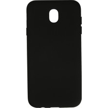 Bezos Galaxy J7 Pro / J730 Kılıf Nano Içi Kadife Silikon - Siyah