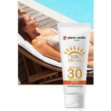 Pierre Cardin Koruyucu Güneş Kremi 30 SPF Tüm Cilt Tipleri İçin Yüksek Koruma 75 ml