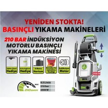 Hais Pro 210 Bar Indüksiyon Motorlu Basınçlı Yıkama Makinesi