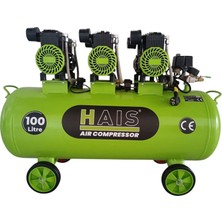 Hais Pro Hais 100 Litre Sessiz Yağsız Hava Kompresörü 4,5 Hp