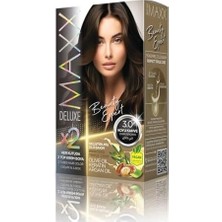 Lidyada Maison Maxx Deluxe Beauty Expert Haır Color (Keratin)'li 1 Kutu (2 x 50 Ml) (Koyu Kahve 3.0)
