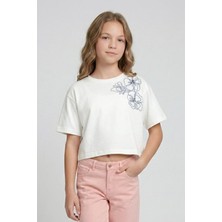 Dmb Kids Kız Çocuk Işlemeli T-Shirt DMB-0750