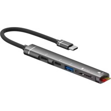 Dorasan ZR562 Type-C 5 In 1 USB Hub Card Reader