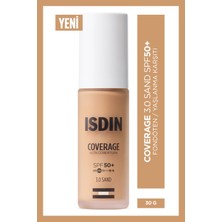 Isdin Isdın Coverage Spf 50+ Yüksek Korumalı Yaşlanma Karşıtı Fondöten 30 gr Sand