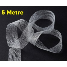 Plankton Tasarım Texfix, 5m,1.5 cm İz Yapmayan, Kağıtsız, Hayalet Tela, Çift Taraflı Tela, Paça Telası