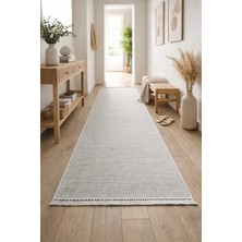 Mariesse Home Naturel Bukleli Yumuşak Dokulu Iskandinav Yolluk Modern Halı Oturma Odası Mutfak Halısı Koridor
