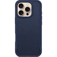 Brabus iPhone 16 Pro Max Uyumlu Magsafe Özellikli Orijinal Fiber Kaplamalı Fiber Telefon Kılıfı