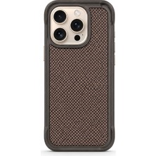 Brabus iPhone 16 Pro Max Uyumlu Magsafe Özellikli Orijinal Fiber Kaplamalı Fiber Telefon Kılıfı
