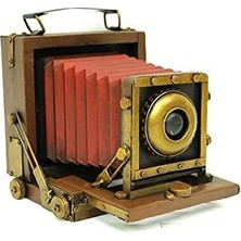 Lidyada Maison Dekoratif Metal Fotoğraf Makinesi C0262