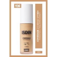 Isdin Isdın Coverage Spf 50+ Yüksek Korumalı Yaşlanma Karşıtı Fondöten 30 gr Beige