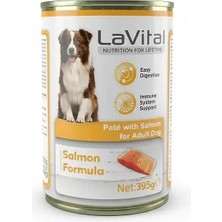 Lavital Somonlu Yetişkin Köpek Konservesi 395 gr