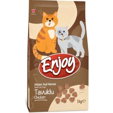 Enjoy Tavuklu 1 kg Yetişkin Kedi Maması