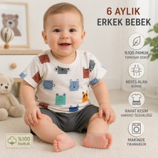 Ozz Baby Çocuk & Bebek  Takımı ( 9 Ay /12 Ay / 18 Ay) Çocuk Yazlık Takım