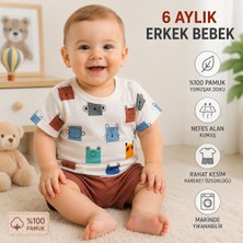Ozz Baby Çocuk & Bebek  Takımı ( 9 Ay /12 Ay / 18 Ay) Çocuk Yazlık Takım