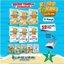İlkokulluyum Yayınları Keşif Takımı 1. Sınıf Tatil Kitabı