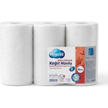 Megasil Havlu Içten Çekmeli Perforeli 4 kg 6 Lı Mutfak Tipi