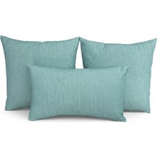Elanora Home Indoor Outdoor Kırlent,güneşe Dayanıklı Balkon Bahçe Marin Kırlent Kılıfı 3’lü Set