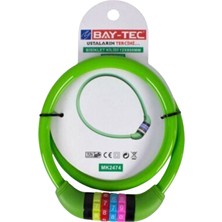 Bay-Tec MK2474 Bi̇si̇klet Ki̇li̇di̇ Şi̇freli̇ 80 cm