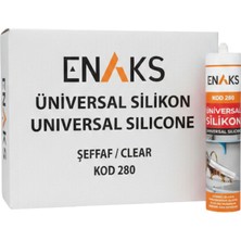 Enaks Şeffaf Silikon 280GR