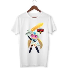 Alpşan Ticaret Brawl Stars Starr Nova Tişört Çocuk Yetişkin Star Nova Brawl Stars T-Shirt