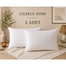 ÇİÇEKCE HOME Çiçekce Home Yastık Boncuk Silikonlu 2 Adet 600 Gram