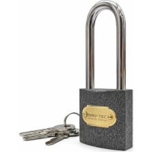 Bay-Tec MK2328 Gri̇ Uzun Asma Ki̇li̇t 38 mm