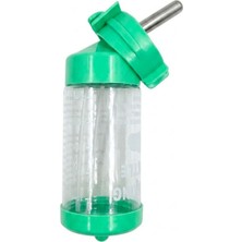 Ege Yeli Damlatmayan Hamster ve Tavşan Suluğu 80 ml Yeşil