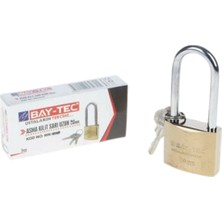 Bay-Tec MK2336-2 Sarı Uzun Asma Ki̇li̇t 25 mm