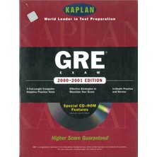 Kaplan Publishing Kaplan Gre Exam 2000–2001 Edition With Cd-Rom