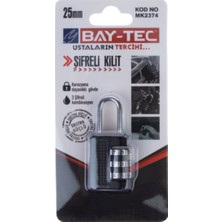 Bay-Tec MK2374 Şi̇freli̇ Ki̇li̇t 25 mm