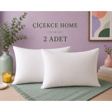 ÇİÇEKCE HOME Çiçekce Home Yastık Boncuk Silikonlu 2 Adet 700 Gram