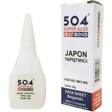 Bay-Tec MK1380 Baybond 504 Japon Yapiştirici 20GR
