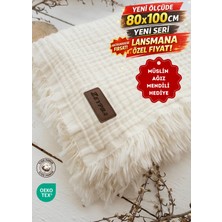 Zeypba 80X100CM 4 Katlı Müslin Örtü / Battaniye (Bebek & Çocuk Için) % 100 Pamuk