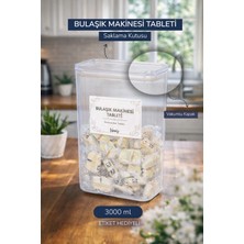 Nyl Home Bulaşık Makinası Tablet Deterjanlık Vakum Kapak 2900ML