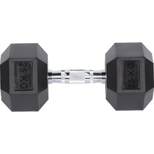 Helix Dambıl Kauçuk Hx-25 25KG