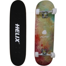 Helix Kaykay Kb-8 78X20CM PU Tekerlekli 8 Kat Akçaağaç Denge Odaklı Kullanım İçin İdeal