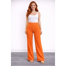 Neden Tekstil Beli Lastikli Bol Paça Polyester Pantolon
