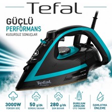 Tefal Puregliss Buharlı Ütü 3000W 280 gr Şok Buharlı Kireç Filtreli