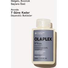 OLAPLEX No.4 Curl Bond Shaper Shampoo - Dalgalı, Kıvırcık Saçlar Için Bukle Belirginleştirişi ve Nemlendirici Şampuan