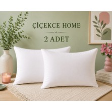 ÇİÇEKCE HOME Çiçekce Home Yastık Boncuk Silikonlu 2 Adet 800 Gram