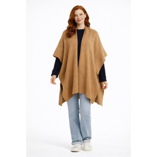 Neden Tekstil Kadın Triko Camel Omuz Şalı