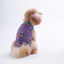 Pawstar Ice Cream Tişört Kedi Köpek Tişörtü-Kedi Köpek Kıyafeti