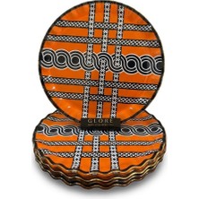 Glore Mandarin Servis Tabağı 26 cm 6 Lı