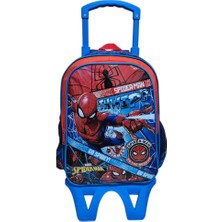 Frocx Spiderman Çekçekli Okul Çantası 48112