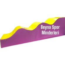 Beyna Spor Minderleri Dalga Minder Ramplı 240*60*60 cm