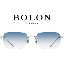Bolon BV1051-A97 Genç Kadın Erkek Unisex Köşeli Çerçevesiz Titanyum UV400 Güneş Gözlüğü