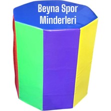 Beyna Spor Minderleri Sekizgen Silindir Minder 60*60*70 cm
