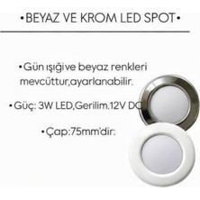 Krom LED Spot
