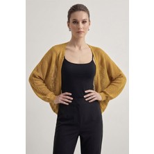 Neden Tekstil Premium Ajurlu İnce Triko Bolero Hırka