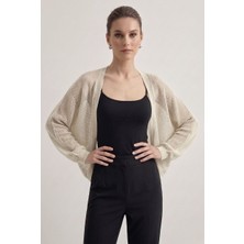 Neden Tekstil Premium Ajurlu Ince Triko Bolero Hırka